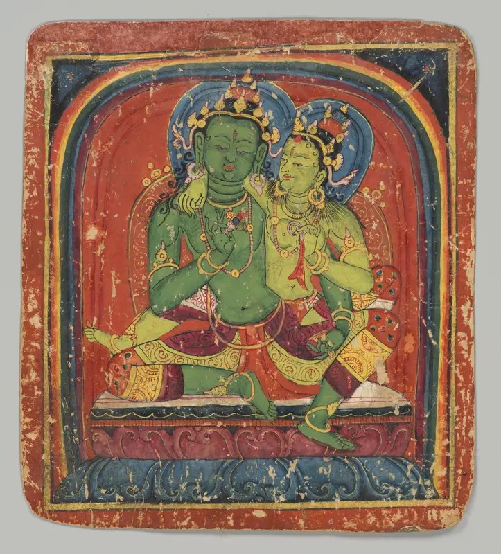 Initiation Card (Tsakalis): Vajrapani Wall Art by Unknown - High-Resolution Digital Print