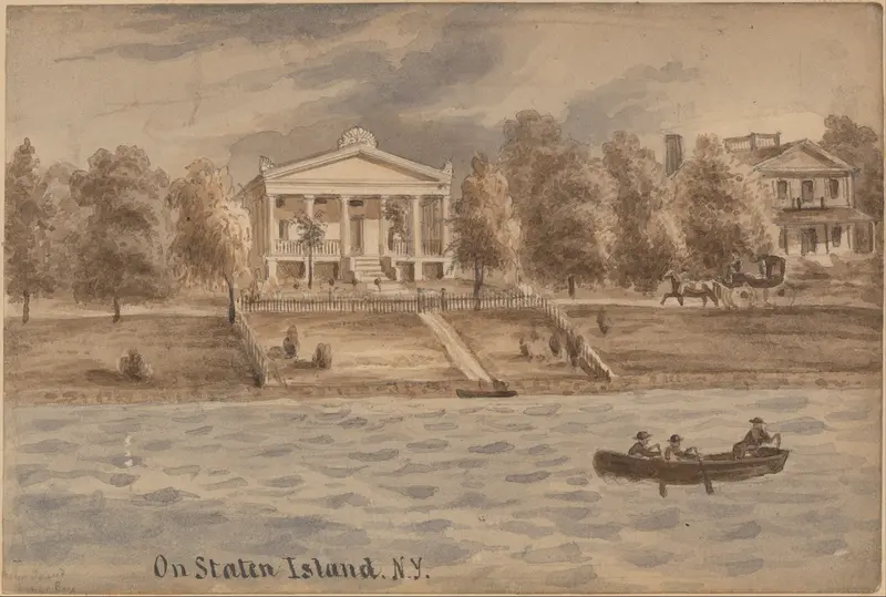 Inner Bay, Staten Island, New York Wall Art by Augustus Kollner - High-Resolution Digital Print