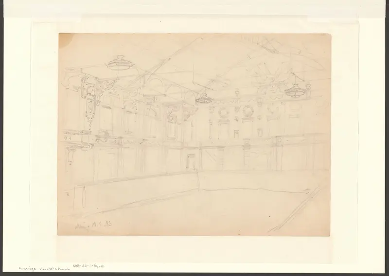 Interieur van de Hollandsche Manege Wall Art by anonymous - High-Resolution Digital Print
