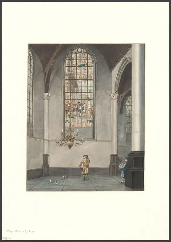 Interieur van de Oude Kerk Wall Art by Unknown - High-Resolution Digital Print