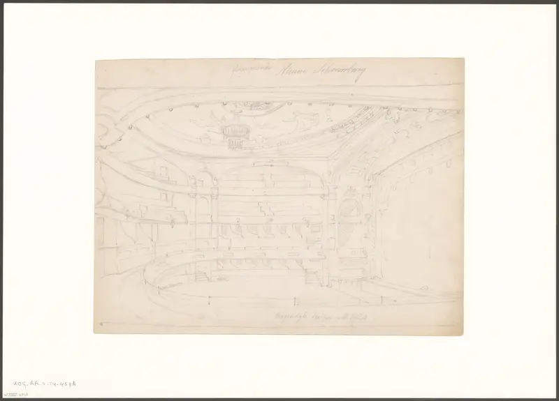 Interieur van de zaal van de Stadsschouwburg aan het Leidseplein Wall Art by Unknown - High-Resolution Digital Print
