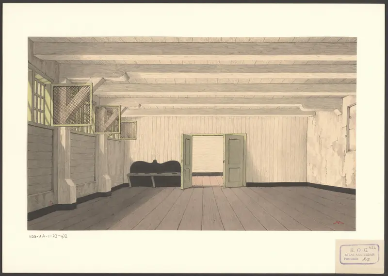 Interieur van het Tucht- of Rasphuis aan de Heiligeweg Wall Art by Unknown - High-Resolution Digital Print