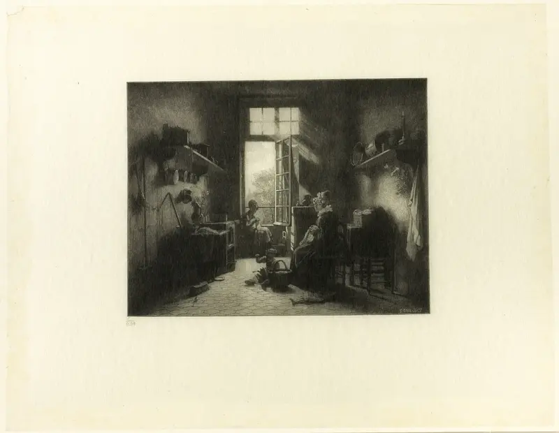 Interior of a Kitchen
