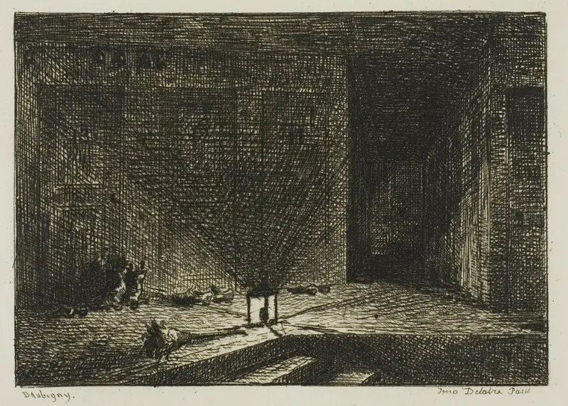 Interior of an Inn (The Corridor of an Inn)