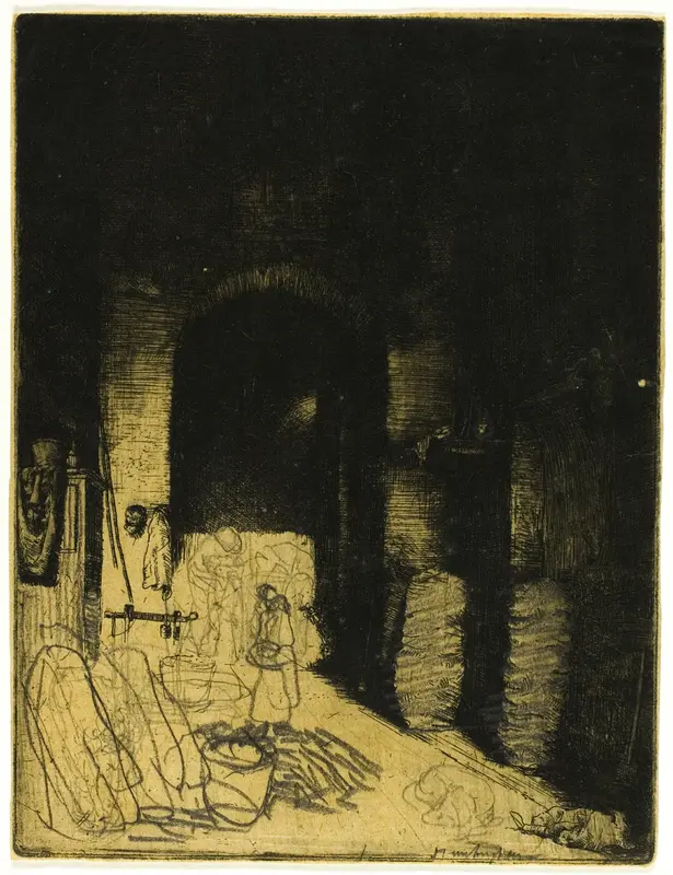Interior of Charcoal Shop, Florence