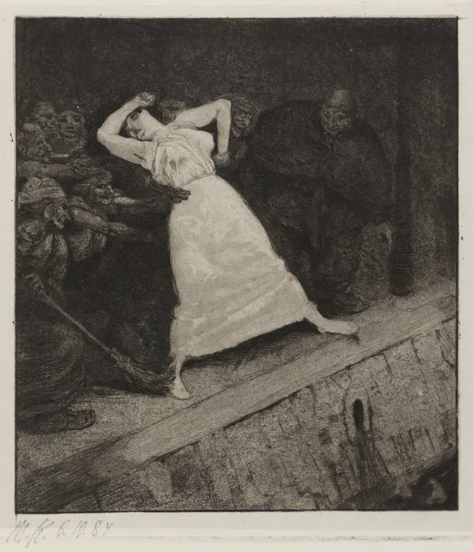 Into the Gutter!, plate ten from A Life