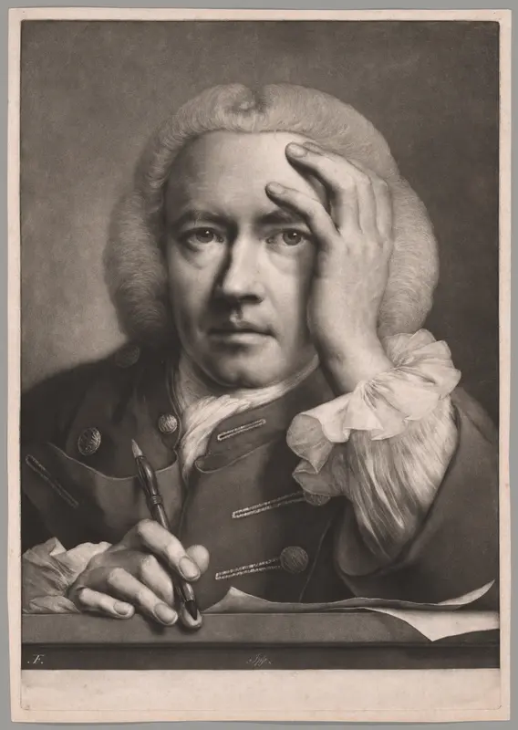 Ipse (Self-Portrait), from Life-Sized Heads Wall Art by Thomas Frye - High-Resolution Digital Print