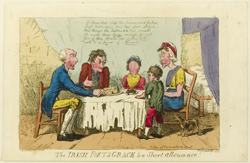 Irish Poets Grace to Short Allowance!