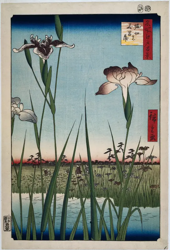 Irissen in Horikiri Wall Art by unknown - High-Resolution Digital Print