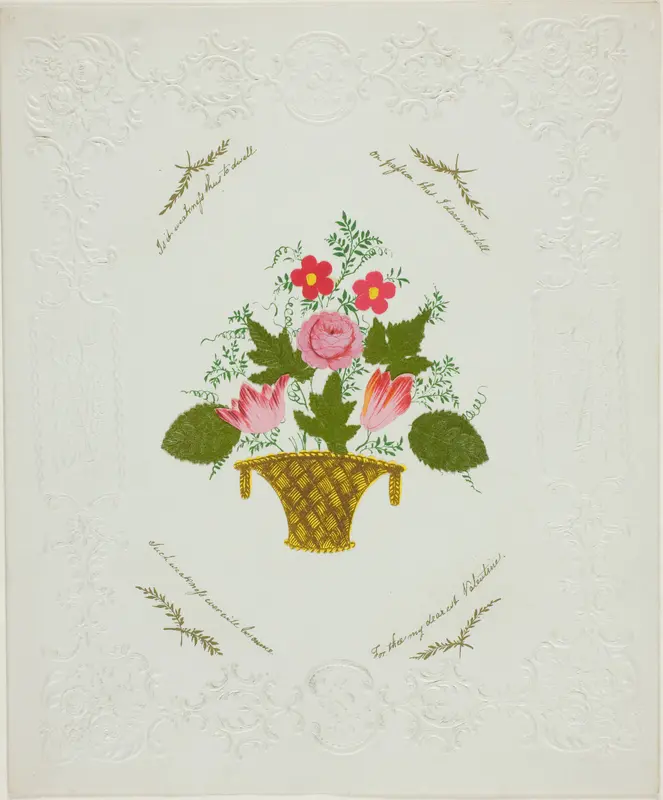 Is it Weakness thus to Dwell (valentine) Wall Art by George Kershaw - High-Resolution Digital Print