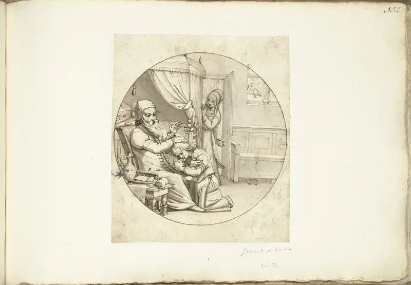 Isaak zegent Jakob Wall Art by Gerard ter Borch (I) - High-Resolution Digital Print