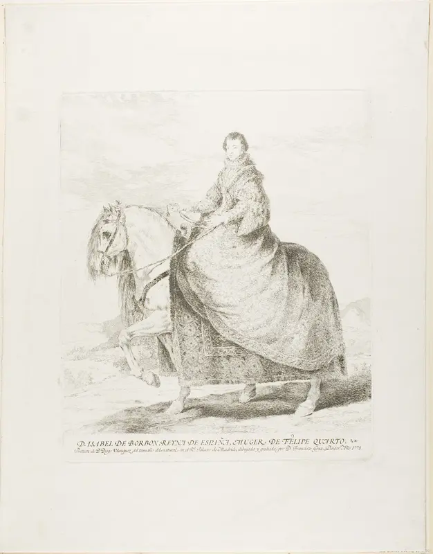 Isabel de Borbon Wall Art by Francisco José de Goya y Lucientes - High-Resolution Digital Print