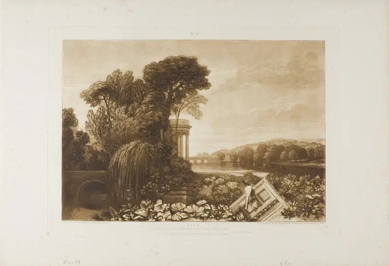 Isis, plate 68 from Liber Studiorum