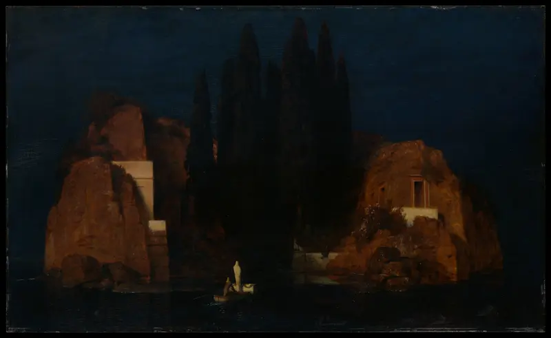 Island of the Dead Wall Art by Arnold Böcklin - High-Resolution Digital Print