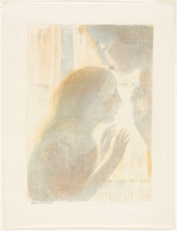 It was a Religious Mystery, plate four from Love Wall Art by Maurice Denis - High-Resolution Digital Print