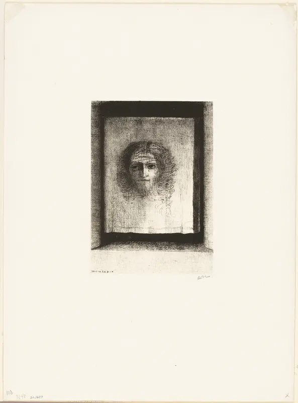 It Was a Veil, an Imprint, plate 1 of 6