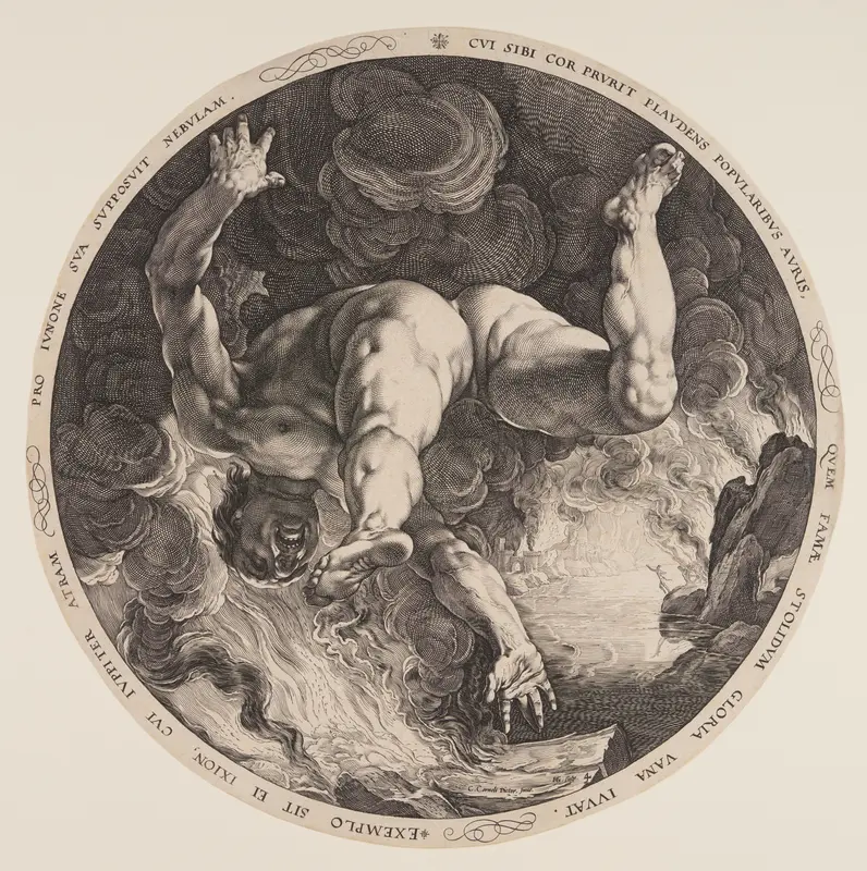 Ixion, from The Four Disgracers