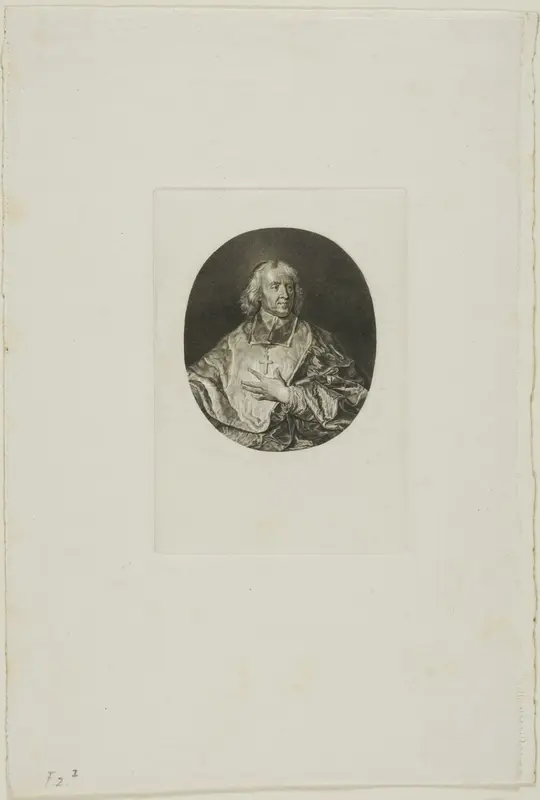J-B. Bossuet: Bust Portrait Wall Art by Jean-Baptiste de Grateloup - High-Resolution Digital Print