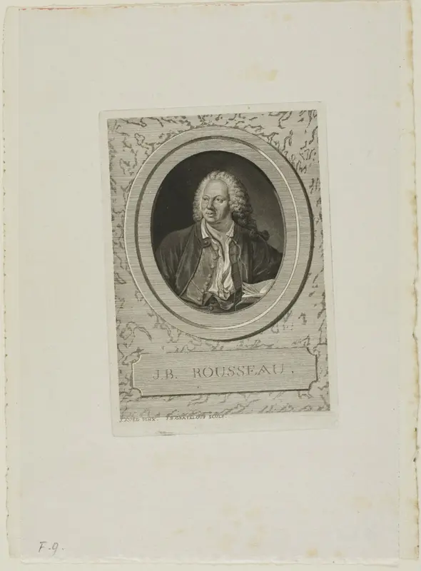 J-B. Rousseau Wall Art by Jean-Baptiste de Grateloup - High-Resolution Digital Print