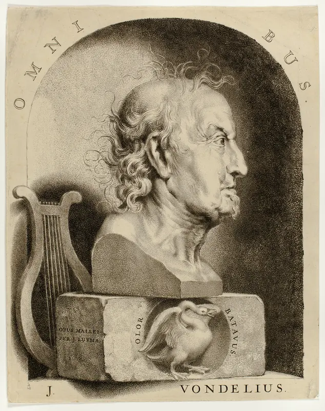 J. Vondelius Wall Art by Janus Lutma, II - High-Resolution Digital Print