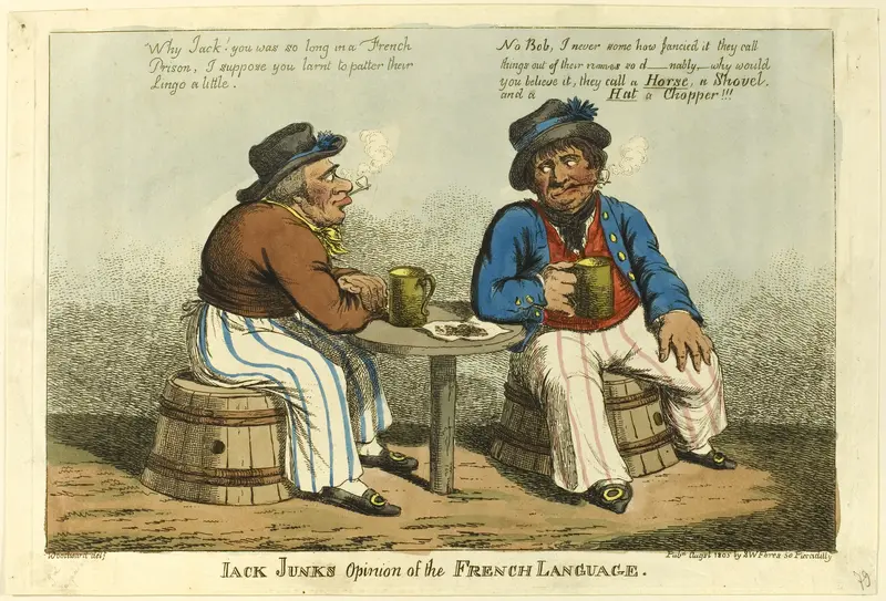 Jack Junk's Opinion of French Language Wall Art by Charles Williams - High-Resolution Digital Print