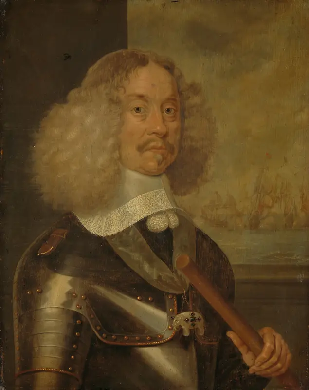 Jacob baron van Wassenaer (1610-65), heer van Obdam. Luitenant-admiraal van Holland en West-Friesland Wall Art by Abraham Evertsz. van Westerveld - High-Resolution Digital Print