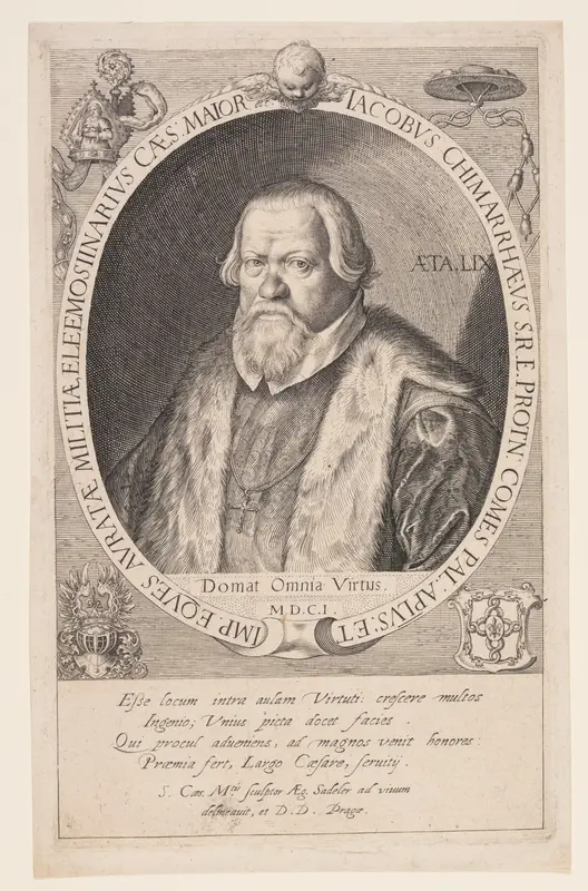 Jacob Chimarrhaeus, Grand Almoner of Rudolph II