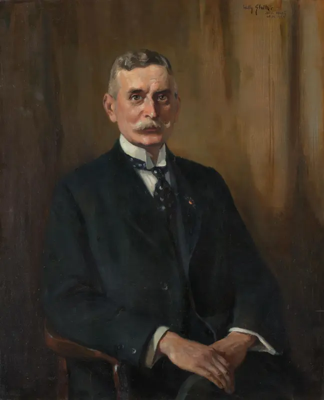Jacob Christiaan Koningsberger (1867-1951). Voorzitter van de volksraad (1918-19) Wall Art by Unknown - High-Resolution Digital Print