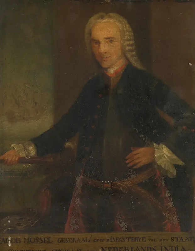 Jacob Mossel (1704-61). Gouverneur-generaal (1750-61) Wall Art by anonymous - High-Resolution Digital Print