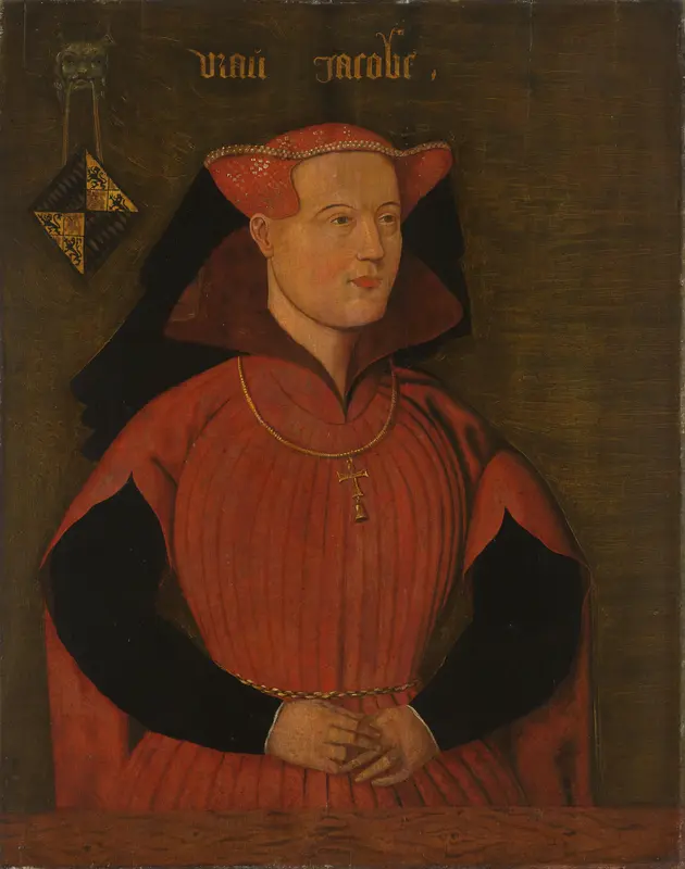 Jacoba van Beieren (1401-1436), gravin van Holland en Zeeland Wall Art by anonymous - High-Resolution Digital Print