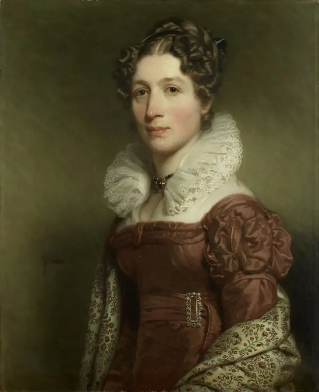 Jacoba Vetter (1796-1830), Wife of Pieter Meijer Warnars, Amsterdam Bookseller Wall Art by Charles Howard Hodges - High-Resolution Digital Print