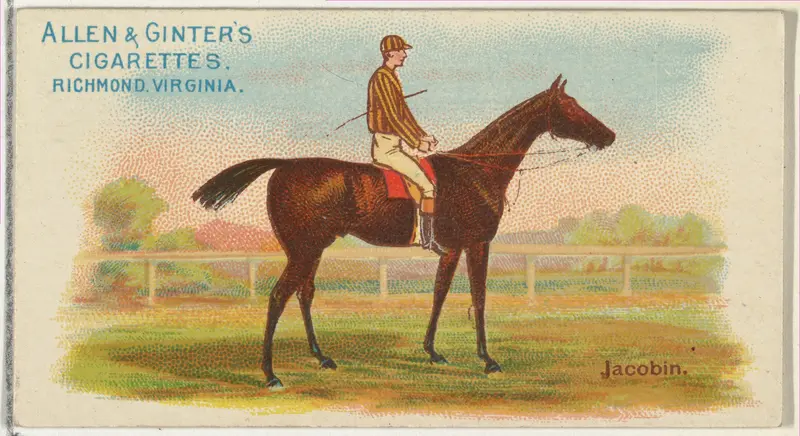 Jacobin, from The World's Racers series (N32) for Allen & Ginter Cigarettes Wall Art by Allen & Ginter - High-Resolution Digital Print