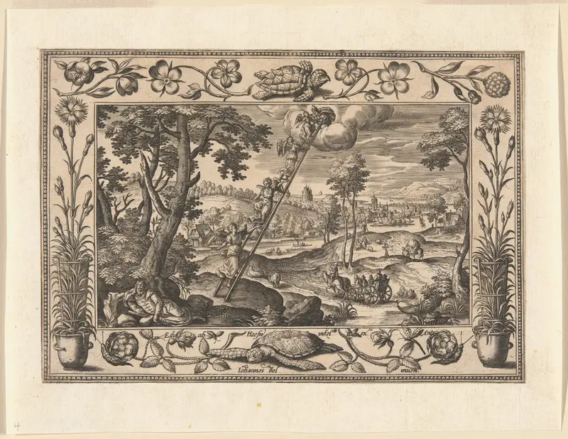 Jacob's Dream, from Landscapes with Old and New Testament Scenes and Hunting Scenes