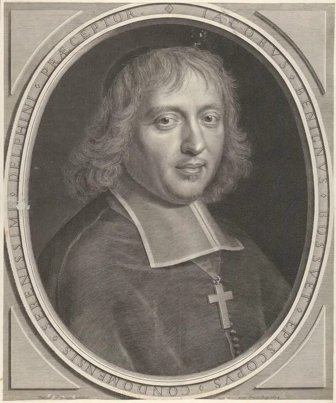 Jacques-Bénigne Bossuet Wall Art by Robert Nanteuil - High-Resolution Digital Print