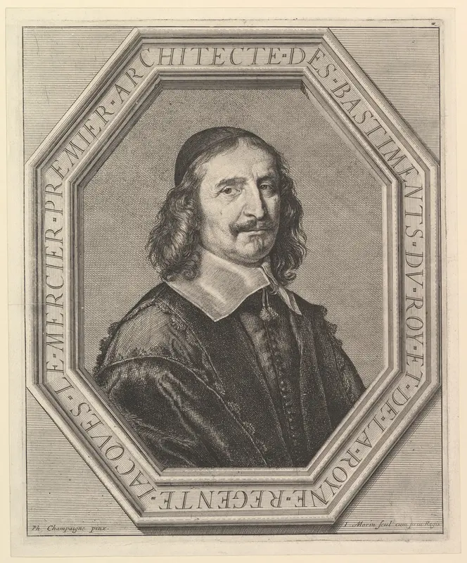 Jacques Le Mercier, architecte du roi Wall Art by Jean Morin - High-Resolution Digital Print
