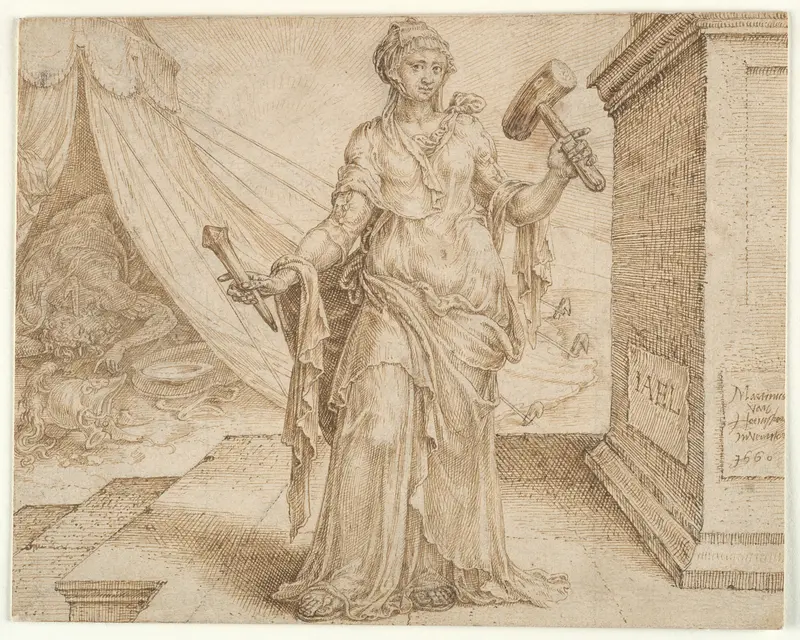 Jael Wall Art by Maarten van Heemskerck - High-Resolution Digital Print