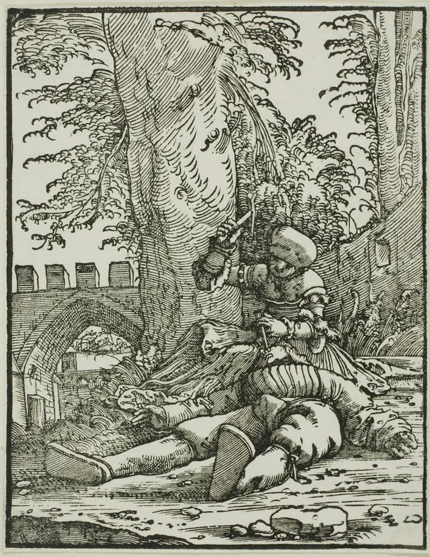 Jael and Sisera Wall Art by Albrecht Altdorfer - High-Resolution Digital Print