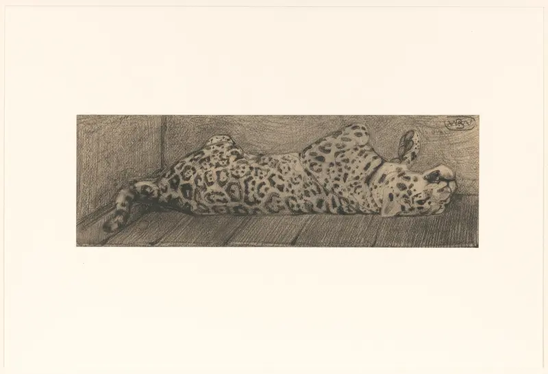 Jaguar Wall Art by Bernard Willem Wierink - High-Resolution Digital Print