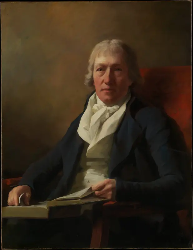 James Johnston of Straiton (died 1841) Wall Art by Sir Henry Raeburn - High-Resolution Digital Print