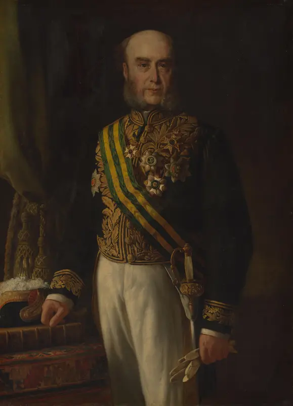 James Loudon (1824-1900). Gouverneur-generaal (1871-75) Wall Art by Andries van den Berg - High-Resolution Digital Print