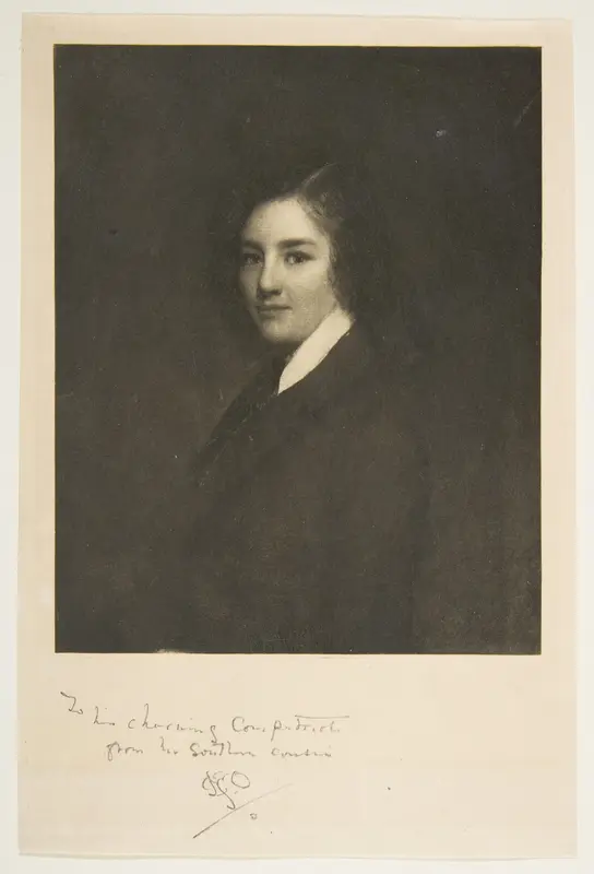 James McNeill Whistler, Age 14 Wall Art by Sir William Boxall - High-Resolution Digital Print
