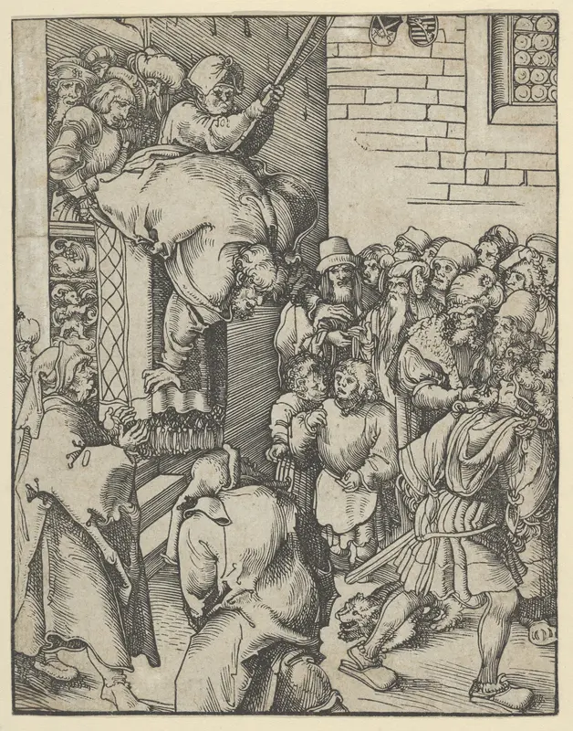 James The Less from the Martyrdom of the Twelve Apostles Wall Art by Lucas Cranach the Elder - High-Resolution Digital Print