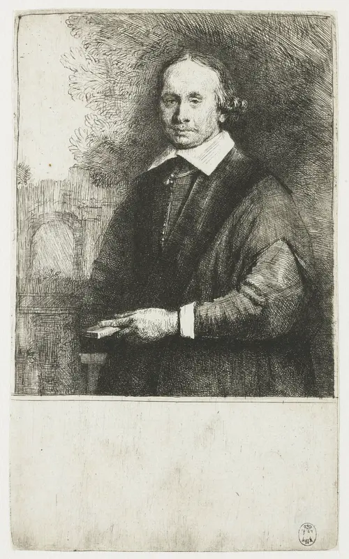 Jan Antonides van der Linden Wall Art by Rembrandt van Rijn - High-Resolution Digital Print