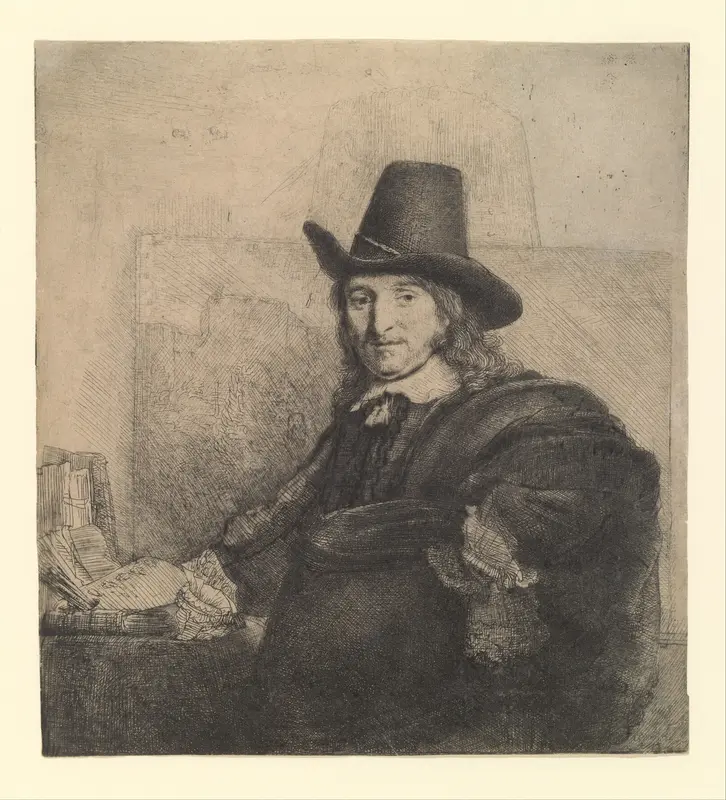 Jan Asselijn, Painter (Krabbetje) Wall Art by Rembrandt (Rembrandt van Rijn) - High-Resolution Digital Print