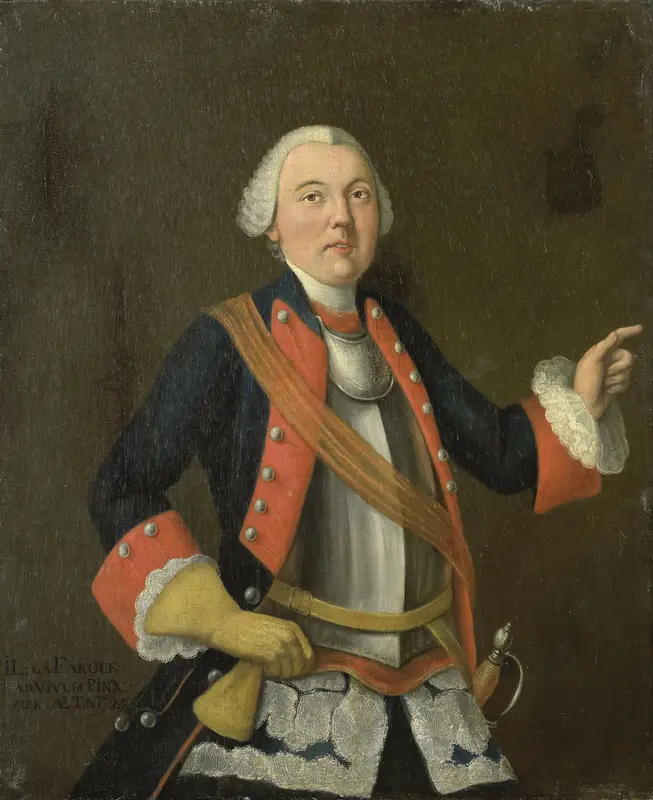 Jan Hendrik van Rijswijk (geb 1717) Wall Art by Isaac Lodewijk la Fargue van Nieuwland - High-Resolution Digital Print
