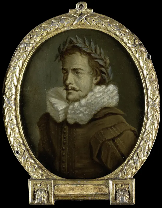 Jan Jansz Starter (1594-1626). Dichter te Leeuwarden en Amsterdam Wall Art by Arnoud van Halen - High-Resolution Digital Print