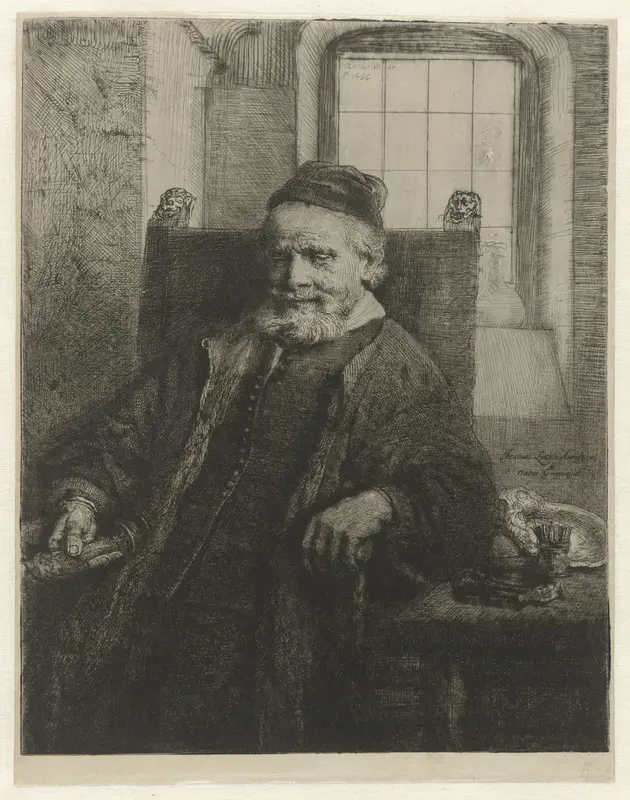 Jan Lutma, goldsmith Wall Art by Unknown - High-Resolution Digital Print