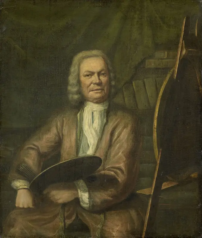 Jan Maurits Quinkhard (1688-1772). Schilder Wall Art by Cornelis Wever - High-Resolution Digital Print