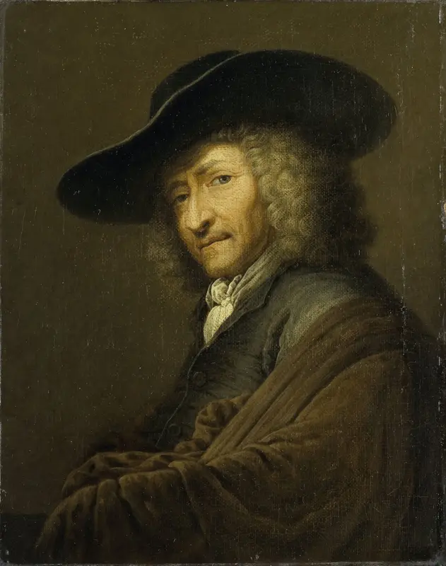 Jan Pietersz Zomer (1641-1724). Kunsthandelaar te Amsterdam. Wall Art by Norbert van Bloemen - High-Resolution Digital Print