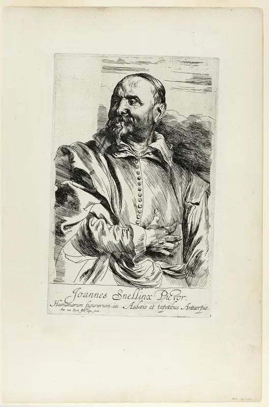 Jan Snellinx Wall Art by Anthony van Dyck - High-Resolution Digital Print
